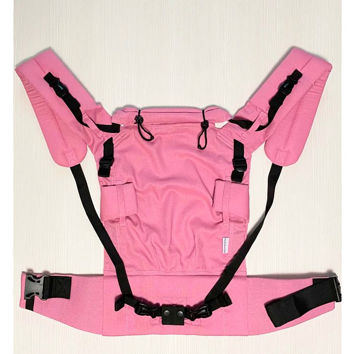 Buy Ergonomic backpack for a newborn Adapt pink linen (0-18 months)