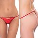 Thong panties, red, 42, F20015, Fleri