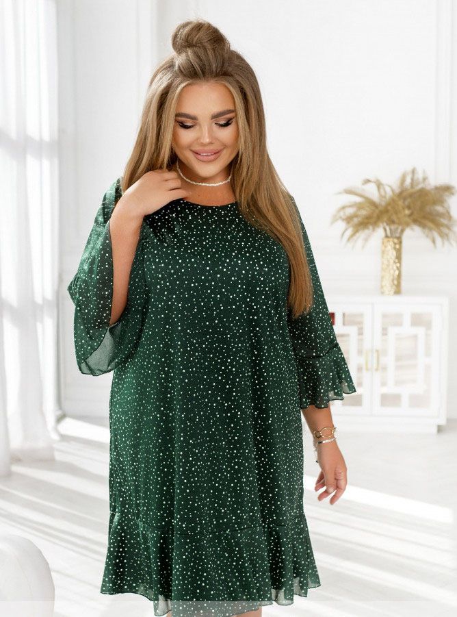 Buy Dress №22-16-green, 58, Minova
