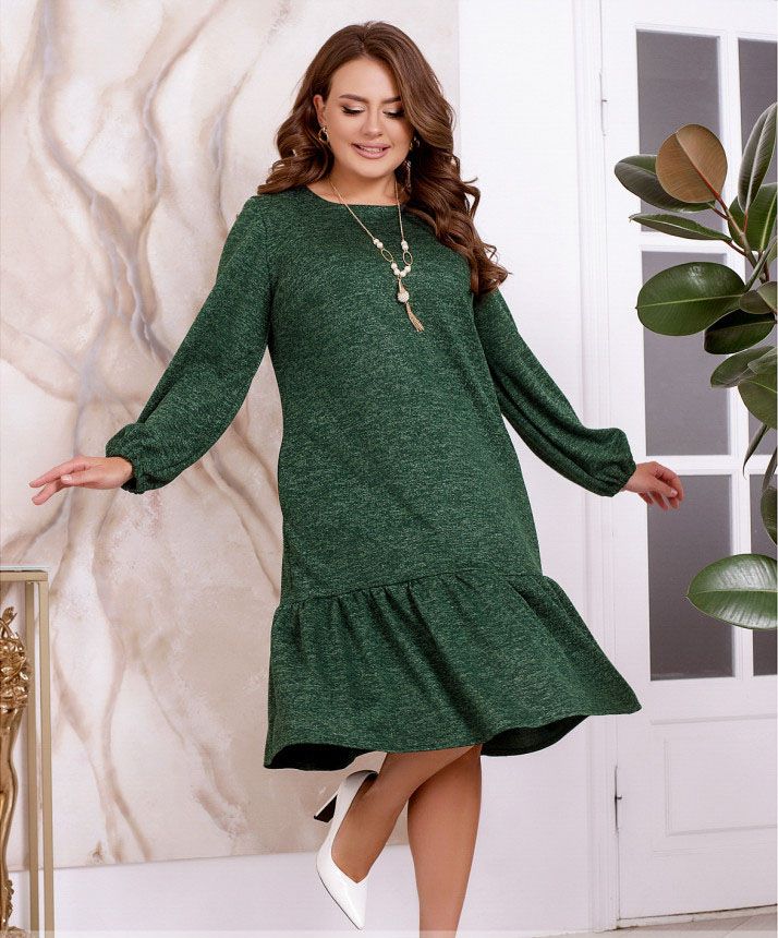 Купить Платье №2316-Зеленый, 66-68, Minova