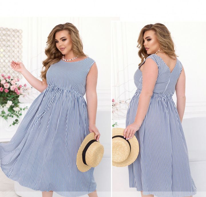 Buy Dress №3170B-Blue, 54-56, Minova