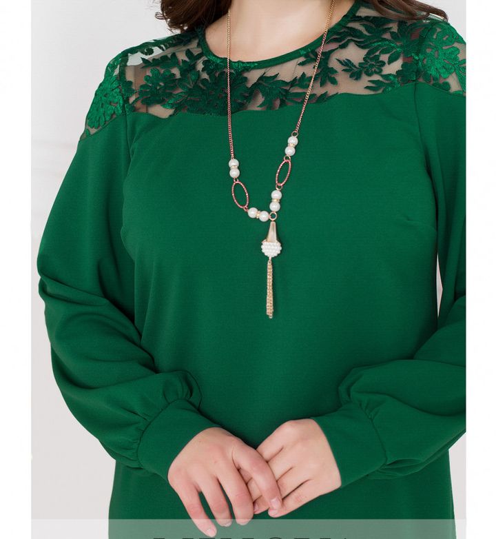 Buy Dress №2329-green, 46-48, Minova