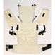 Ergonomic backpack for a newborn Adapt beige linen (0-18 months)
