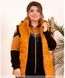 Women's quilted vest No. 8-277-mustard, 50-52, Minova
