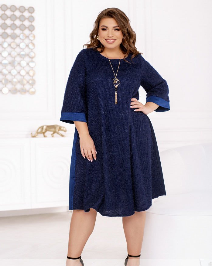 Buy Dress No. 1107B-blue, 62-64, Minova