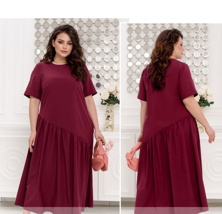 Buy Dress №2364-Bordeaux, 66-68, Minova