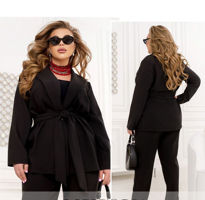 Buy Suit №2438-Black, 66-68, Minova
