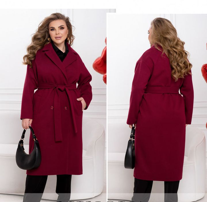 Buy Coat №2490-purple, 66-68, Minova