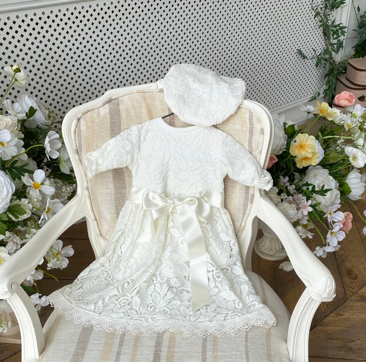 Buy "Openwork" set for discharge and christening, White, 80, Kid's Fantasy
