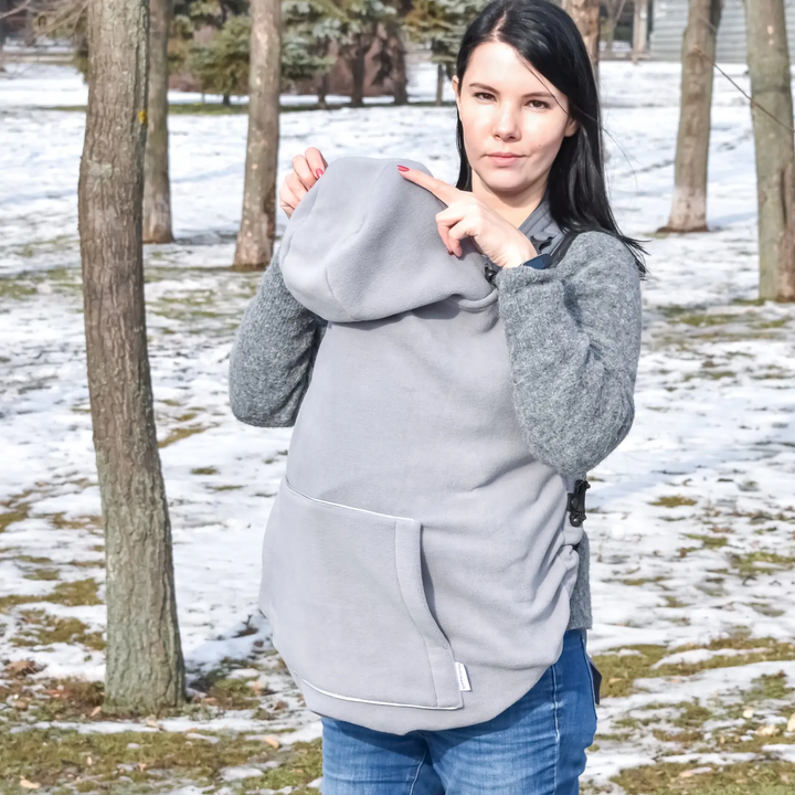 Buy Fleece sling cape, gray, 0-36 months