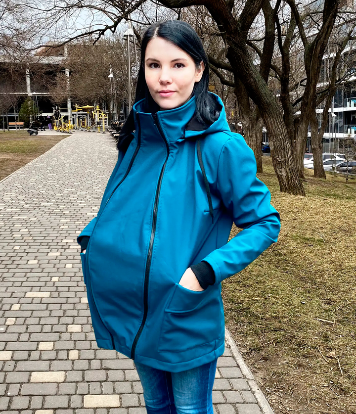 Buy Softshell sling jacket 3 in 1 turquoise