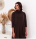 Women's dress No. 4096N-mocha,one size(42-46), Minova