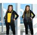 Sports Suit 3-Ka №17-292-Yellow-Black, 54-56, Minova
