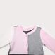 Baby set, long-sleeved blouse and pants, Grey-pink, 1050, 62, Kinderly