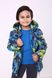 Jacket-waistcoat for a boy, 03-01083-0, 116, blue, Fashionable toddler