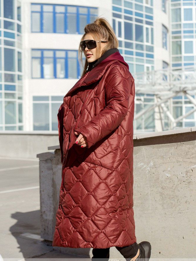 Купити Куртка жіноча №2415-бордо, 68-70, Minova