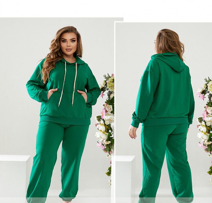 Buy Sports Suit №5327-Green, 56, Minova