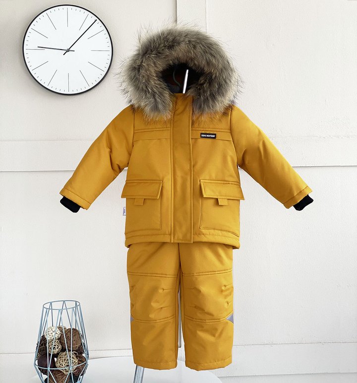 Buy Winter overalls "Alpinist" mustard, 92-98, Kid's Fantasy