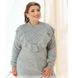 Sweater №7862-grey, Universal (50-58), Minova