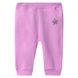 Штаны для девочки Полярная звезда, фиолетовый, p.6 мес, Розовый, 54350, Twetoon
