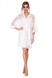 Buy Dressing gown for women lace Champagne 44, F50040, Fleri