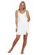 Women's nightgown with lace Champagne 38, F60049, Fleri