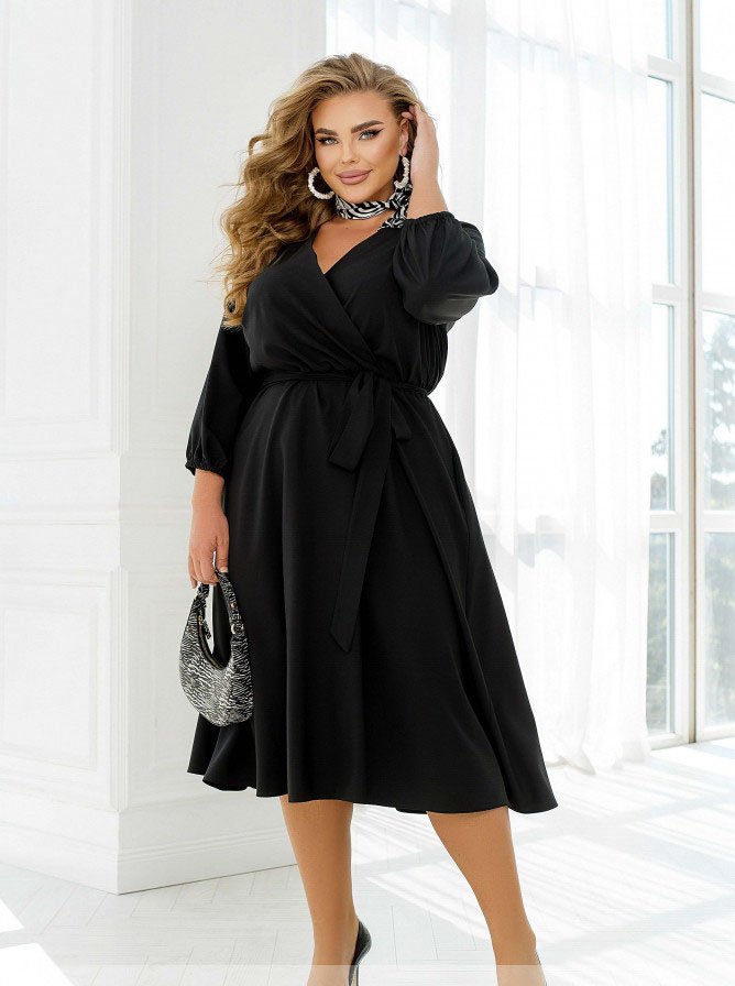 Buy Dress №2470-Black, 66-68, Minova