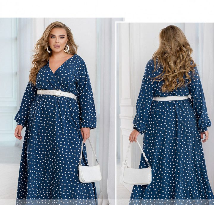 Buy Dress №2467-Dark Blue, 66-68, Minova