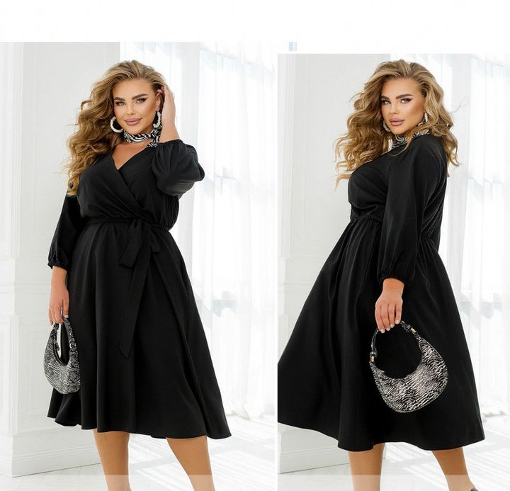 Buy Dress №2470-Black, 66-68, Minova