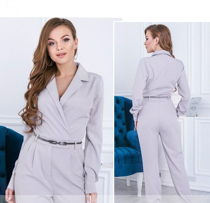 Buy Overalls for women №4002-grey, 46, Minova
