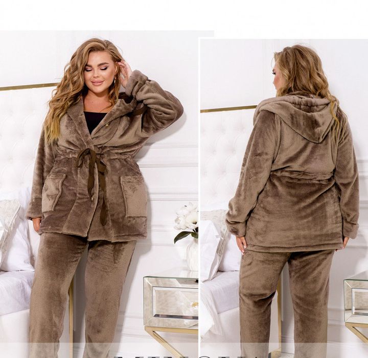 Buy Home warm suit No. 2404-brown, 66-68, Minova