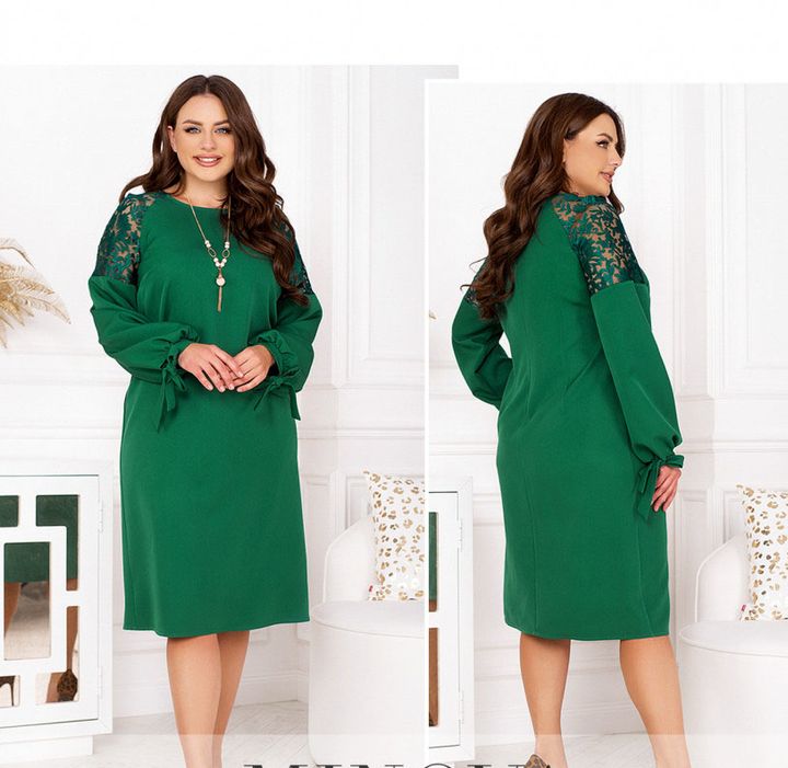 Купить Платье №2335-Зеленый, 66-68, Minova