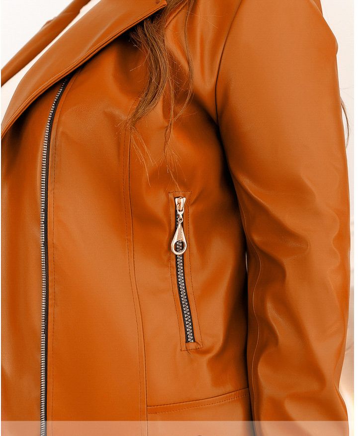Купить Куртка женская стеганая №975-рыжий, 54-56, Minova