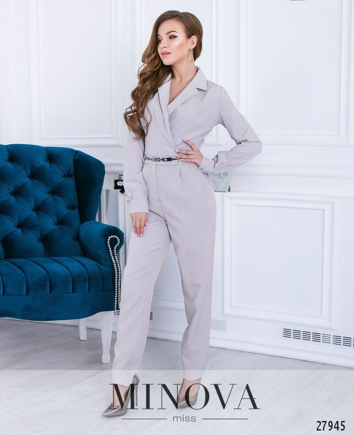 Buy Overalls for women №4002-grey, 46, Minova