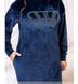 Home dress №2324-blue, 60-62-64, Minova