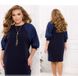 Dress №2483-Dark Blue, 60-62, Minova