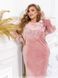Home Dress No. 2324-pink, 42-44-46, Minova