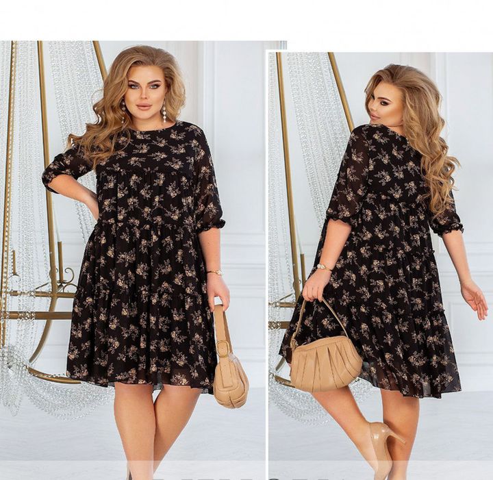 Buy Dress №8620-8-black, 64, Minova