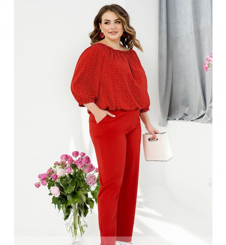 Buy Women's suit No. 1023-red, 56-58 Minova