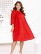 Dress No. 1107B-red, 50-52, Minova