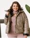 Куртка жіноча №2005Б-коричневий, 48-50-52, Minova