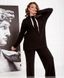 Women's suit 2306-black, 48-50, Minova