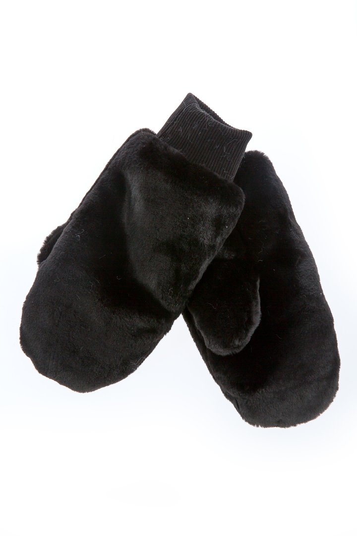 Купити Дитячі рукавиці утеплені, Чорний, p. XL, Iv-110, Фіона