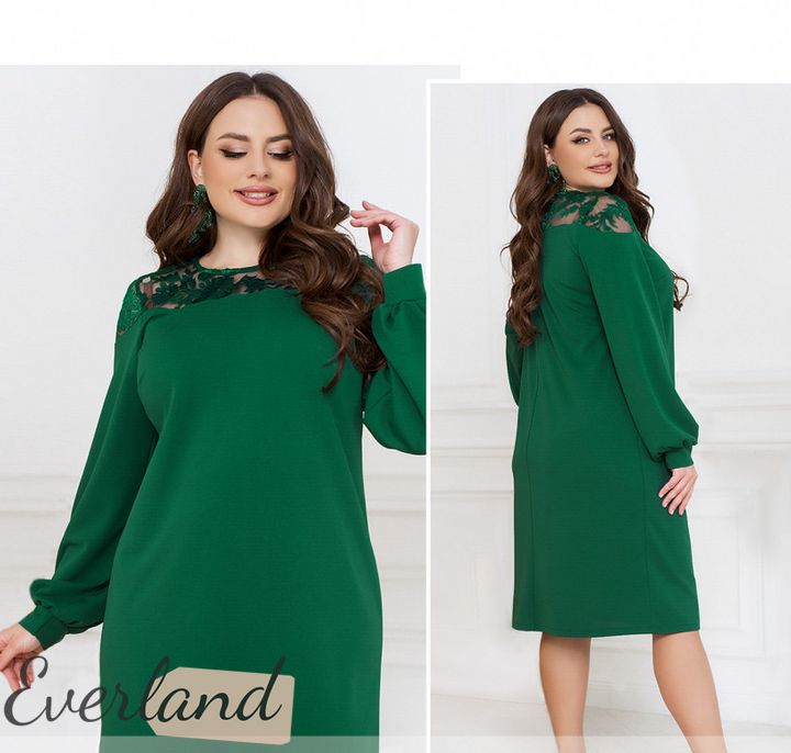 Купить Платье №2329-зеленый, 66-68, Minova