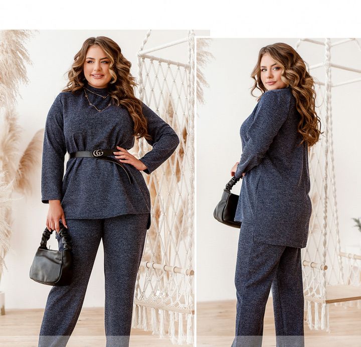 Buy Women's suit No. 1053-blue-violet, 62-64, Minova