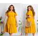 Dress №8-357-Mustard, 50-52, Minova