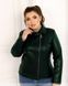 Women's quilted jacket No. 975-dark green, 46-48, Minova