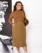 Velvet skirt No. 2307-light brown, 54-56, Minova