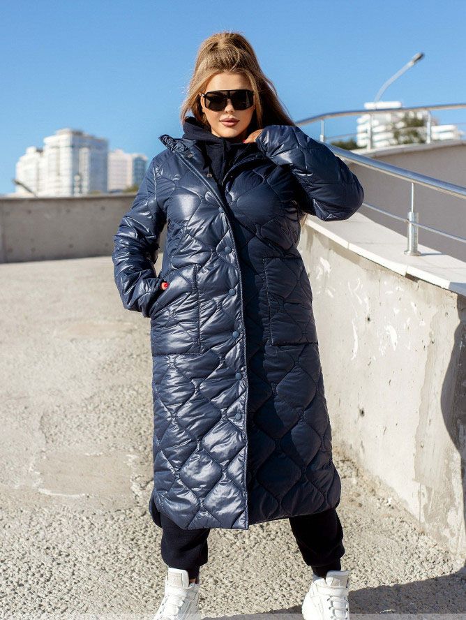 Купити Куртка жіноча №2412-синій, 66-68, Minova