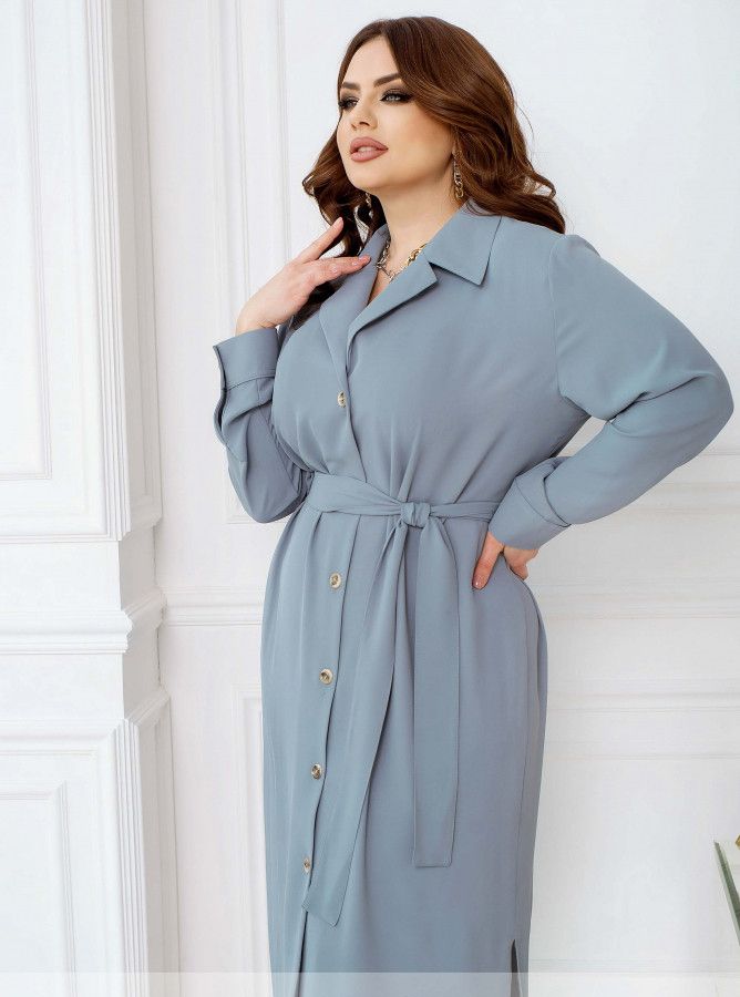 Buy Dress No. 3178B-Grey-blue, 58-60, Minova